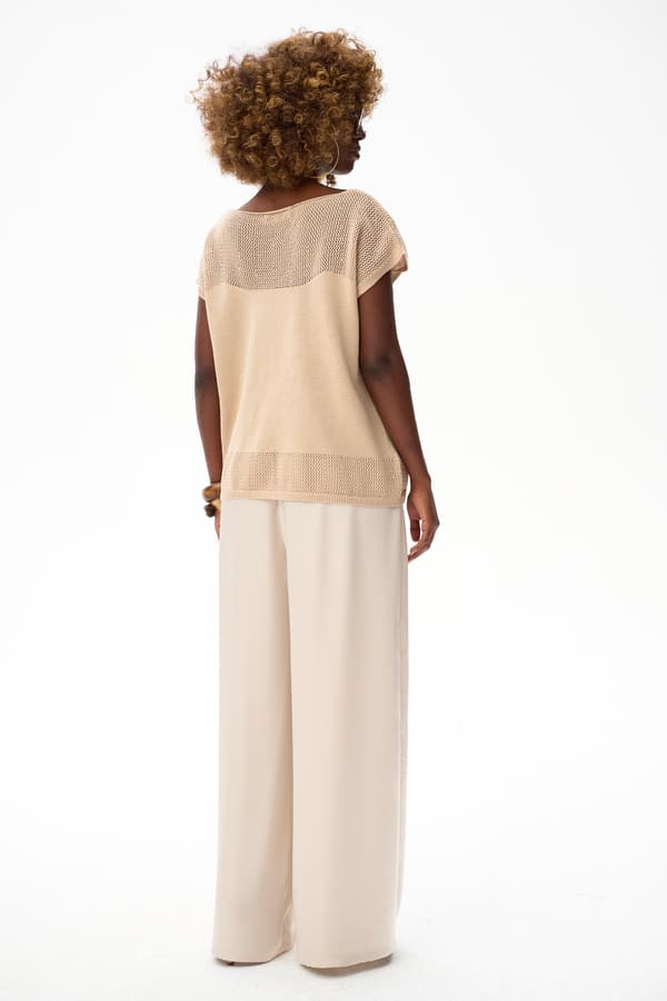 Damebluse Kozi Lys Beige 36/38