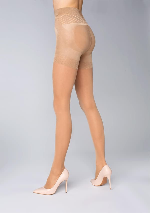 Plus Up 40 Marilyn Shaping Tights PLUS UP 40 sort 2 - S