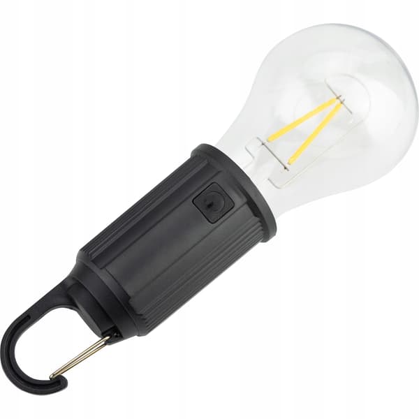 VERGIONIC LED USB-C 2700K campinglampe med karabinhage