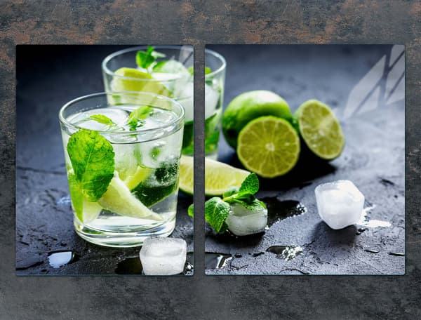GLASSKYDDSPLÅT FÖR SPIS 85x52 LIME