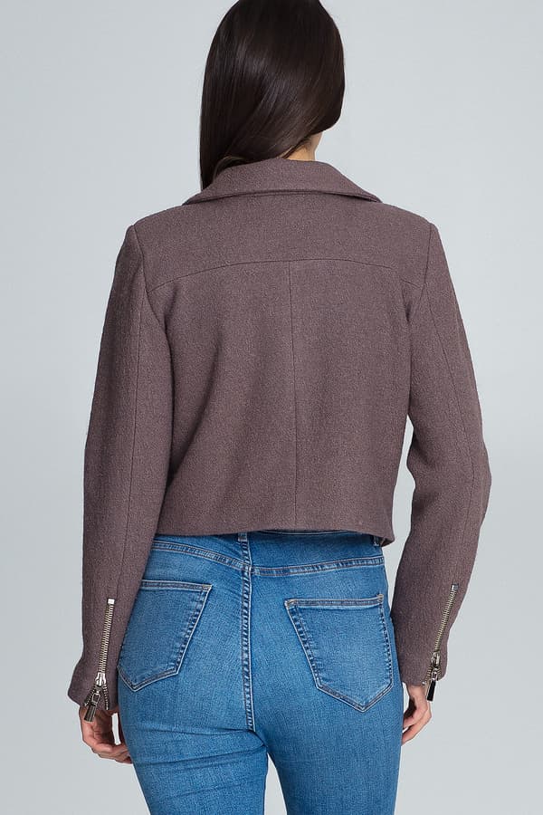 Dambikerjacka brun M607 storlek XL