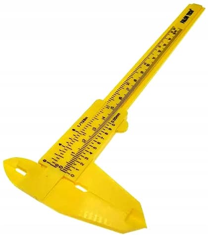 TRADITIONEL SKYLDEMÅLER 150 MM PLAST