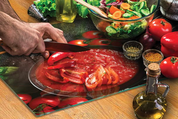 GLAS SKÄRBRÄDA 40x30 MAT