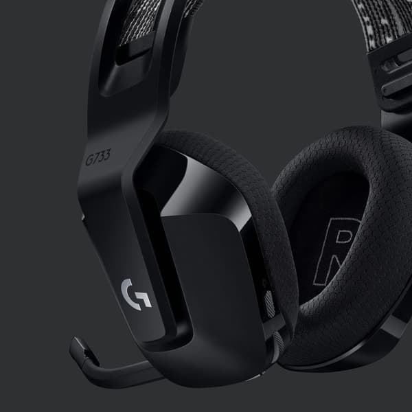 Logitech G733 Lightspeed Sorte hovedtelefoner