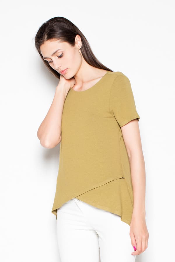 Bluse VT085 Oliven XL