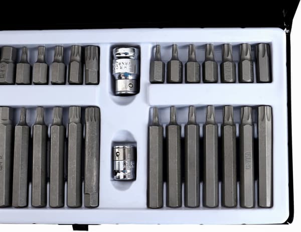 TORX, HEX, SPLINE Bitssats 40 delar | Kraft&Dele