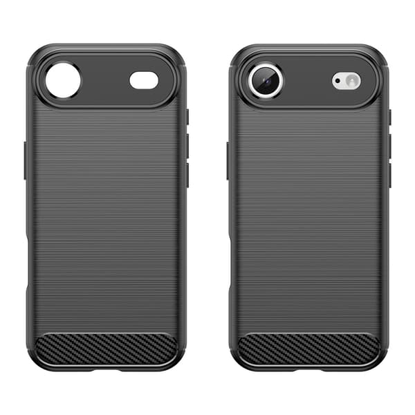 iPhone 17 Air Carbon-cover - Sort