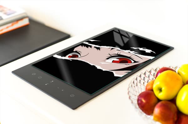 SKÄRBRÄDA I GLAS 35x52 ANIME