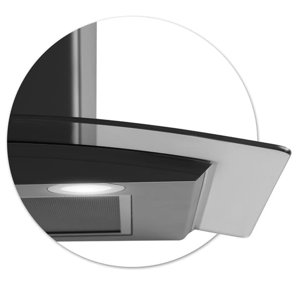 Berdsen BT-216 Sort 60 cm Emhætte
