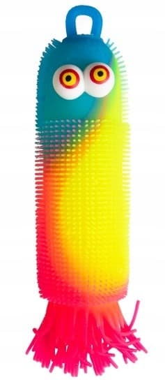 Squishy OCTOPUS töjbar GLÖDANDE bläckfisk 21 cm