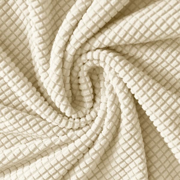Soffskydd för 2-sits soffsäng i kräm jacquard