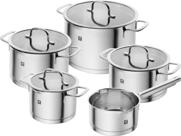 ZWILLING True Flow grydesæt, rustfrit stål, 5 dele