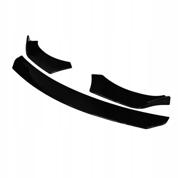 Diffusor spoiler splitter frontstötfångare tillägg universell 3 delar