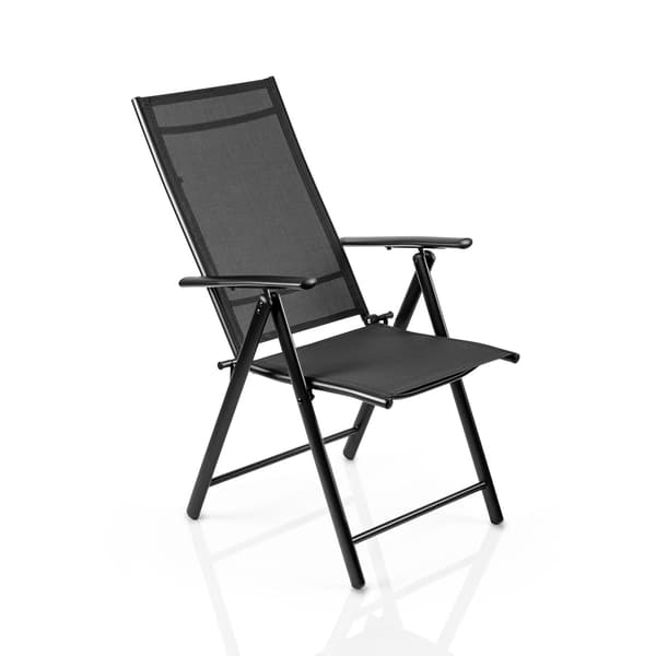 Sofotel SO-983 hopfällbara trädgårdsstolar, set om 2, svarta