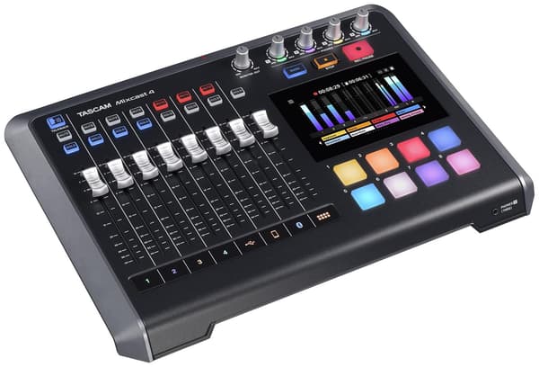 Tascam Mixcast 4 - Podcast Recording Mixer
