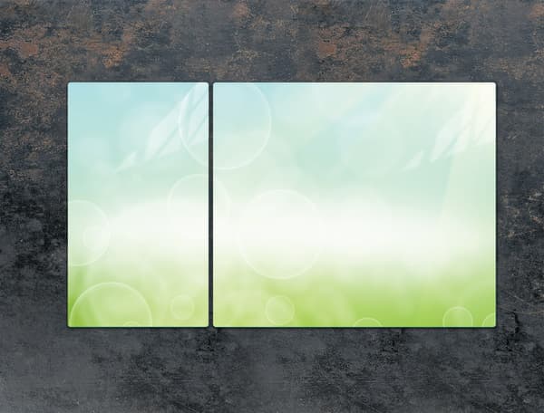 GLASSKYDDSPLÅT FÖR SPIS 90x52 DAISY