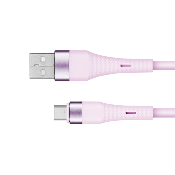 USB-kaapeli microUSB 1 m 12 W silikoninen Kruger&Matz Basic
