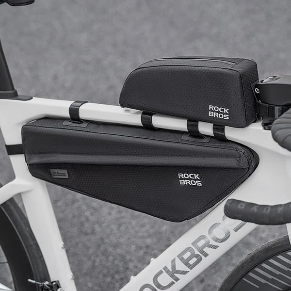 Cykeltaske under stel 2,9l - sort