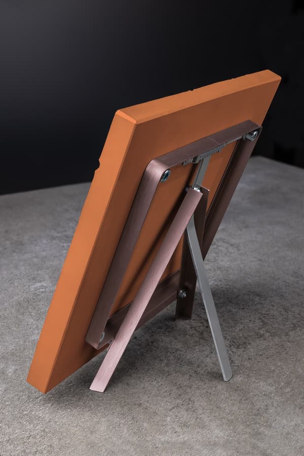 Space Plate Stand - 20×20 cm (kobber)
