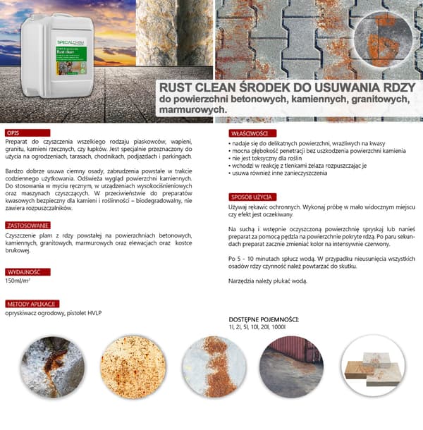 Specialchem Rustrens - rustfjerner 20L