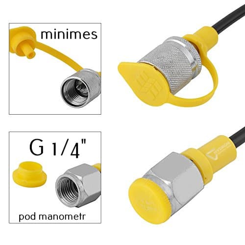 Mätkabeltyp minimes G1/4 L=400mm