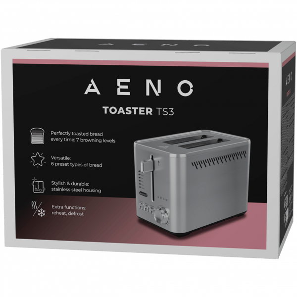 AENO Brødrister TS3 7 niveauer rustfrit stål