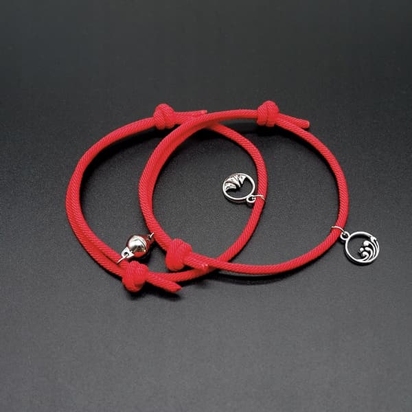 Magnetiskt armband för par/vänner 2 st