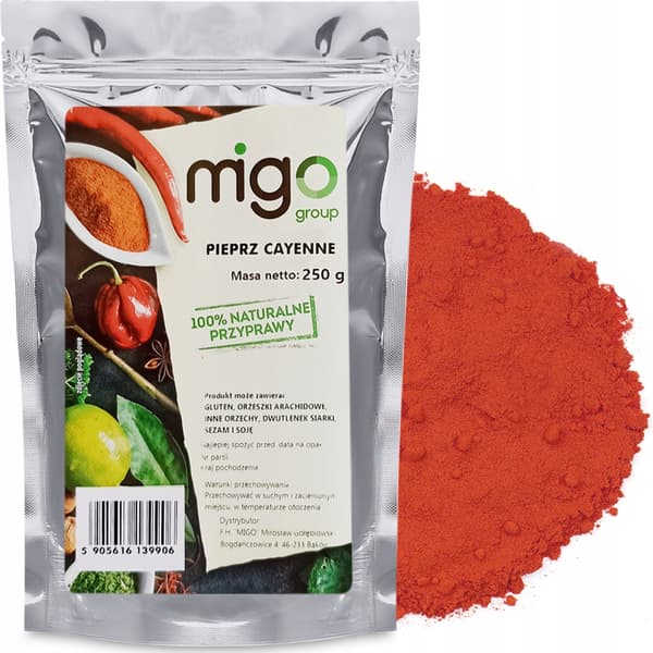 Cayennepeber (250g) - MIGOgroup