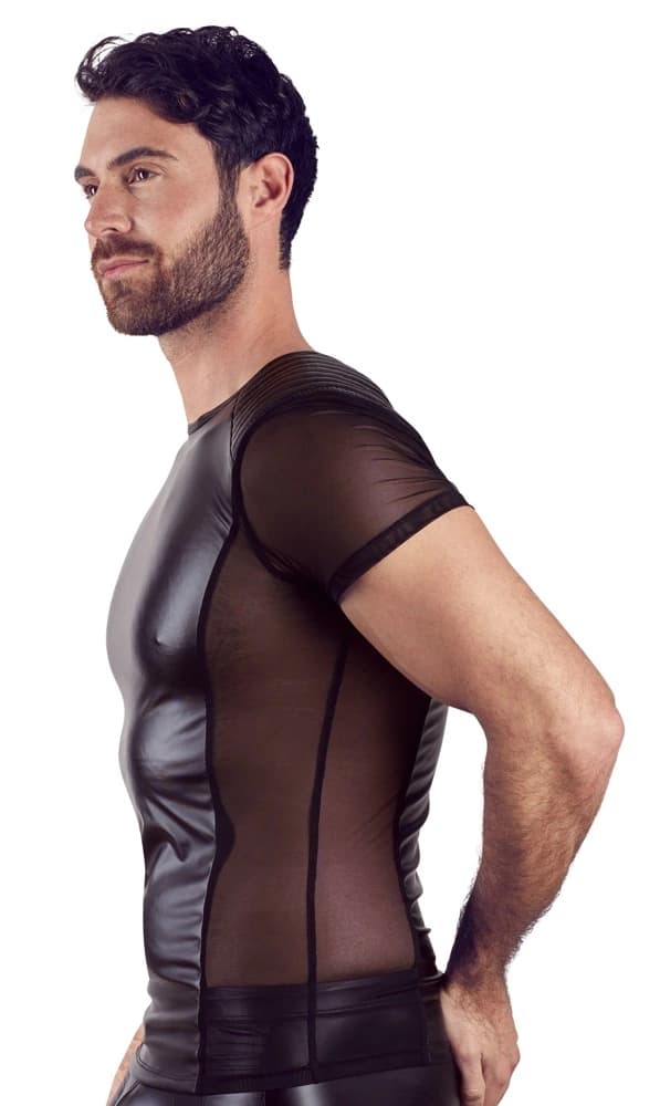 NEK Sort Herre Mat Mesh T-shirt M