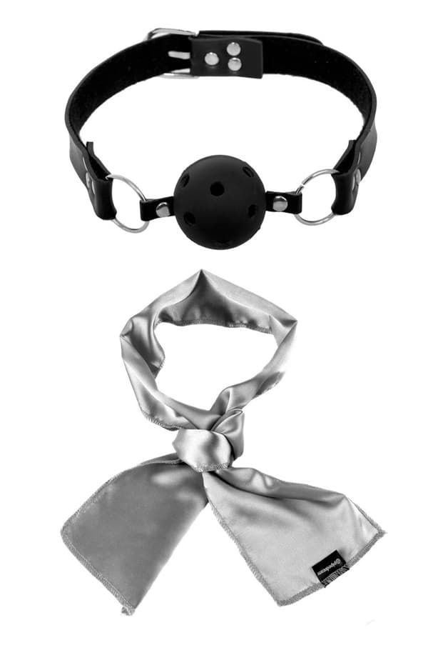 Fetish 10-delt Limited Edition BDSM-sæt i sort
