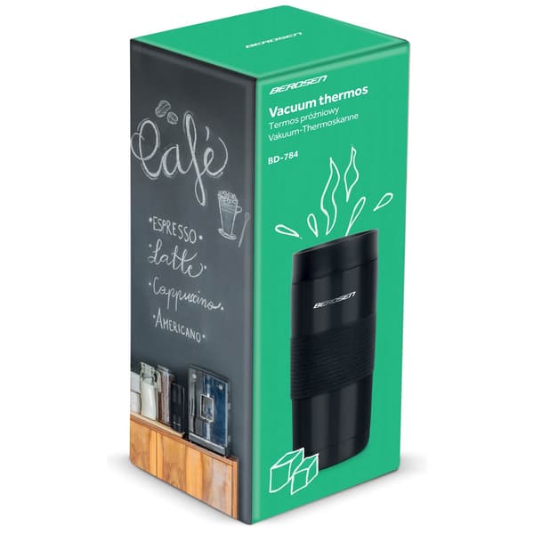 Vakuumtermokande 590 ml BD-784 sort