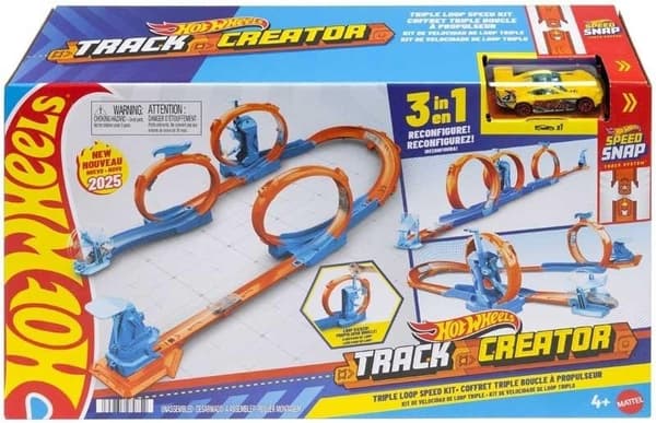 Hot Wheels Track Creator Tre Loops Bane
