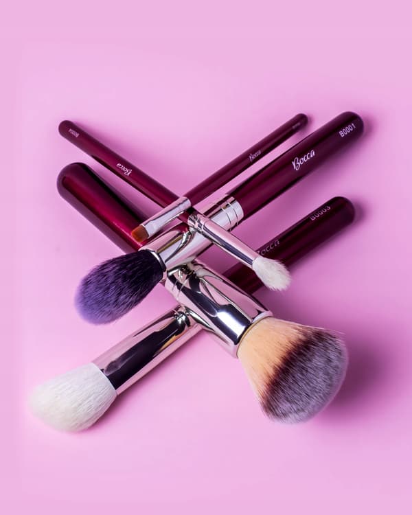 Børste til puddermakeup blød stor Bocca Beauty