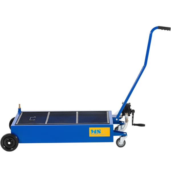 Avloppsvagn för oljebyte med handpump 20l/min 65 l