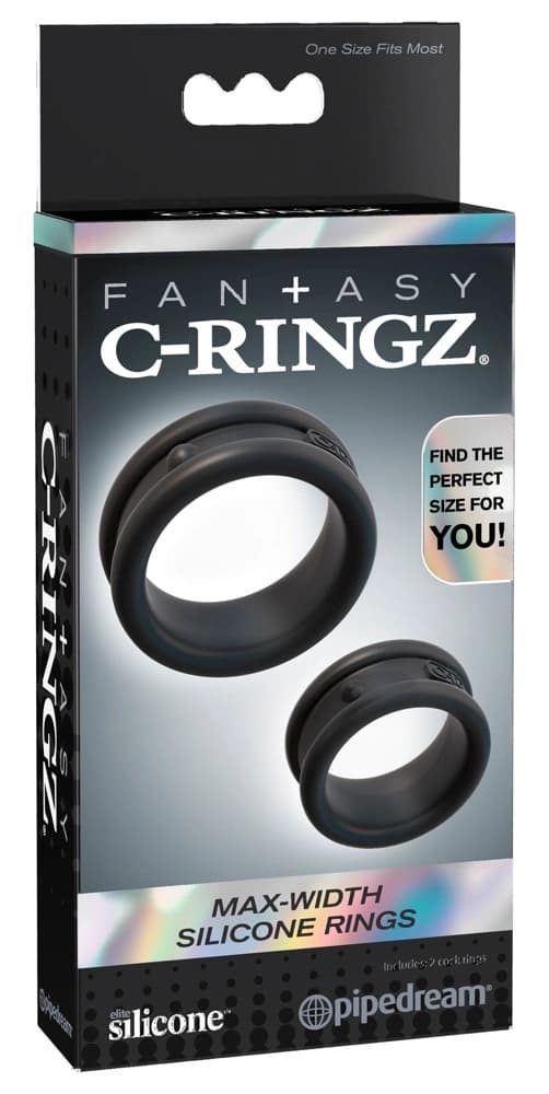 Fantasy CRingz 2-i-1 Penisring og Ball Ring Sort