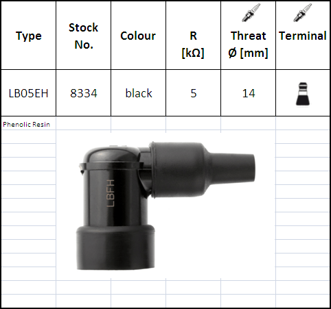 NGK Lysrør LB05EH (kode 8334) YBX