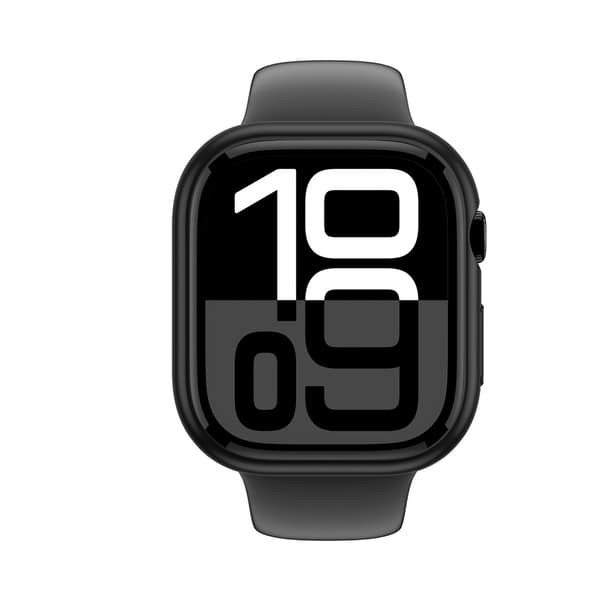 Apple Watch 46mm Minimal-urkasse - Sort