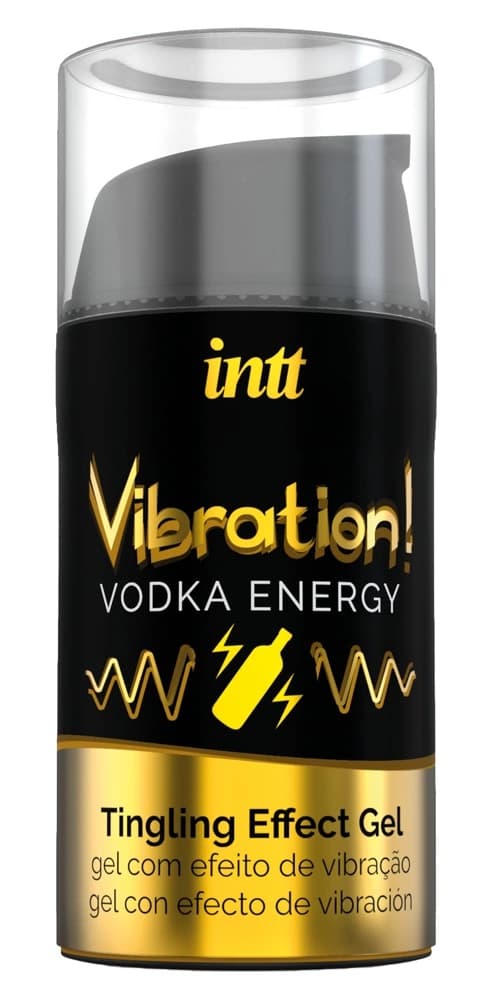INTT Värähtelevä geeli kihelmöinnillä, Vodka Energetic 15 ml