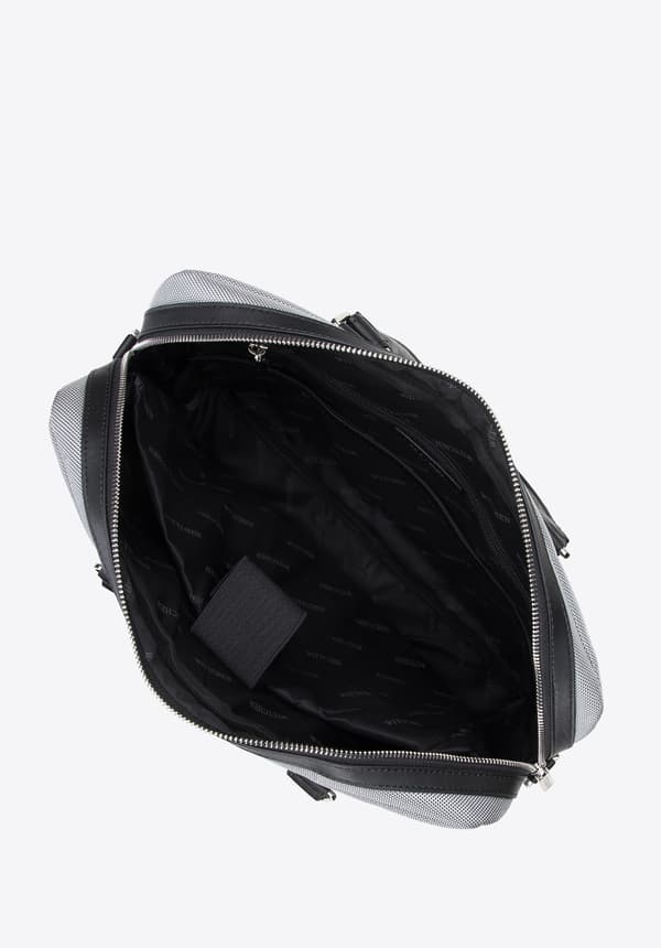 Wittchen Herre 15,6" Laptoptaske med Bånd, Grå Polyester