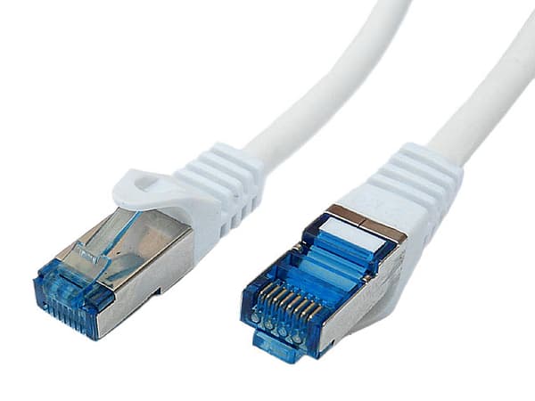 LogiLink CQ3041S Cat.6A S/FTP-patchkabel 1,5 m vit
