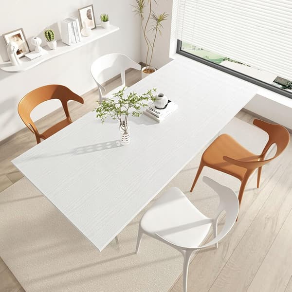 Självhäftande möbelfaner vit ek 60cm x 10m