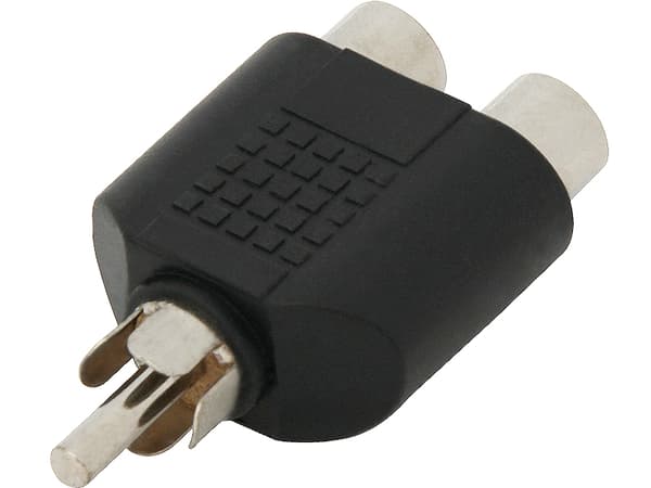 RCA-STIK TIL 2 RCA-STIKKANALER