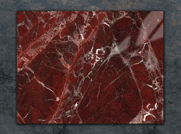 SKÄRBRÄDA I GLAS 52x40 MARMOR