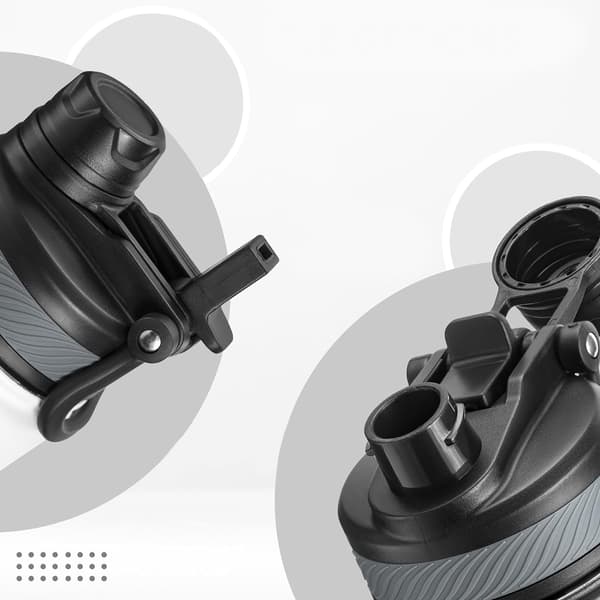 Termocykelflaska för drycker 620 ml - vit