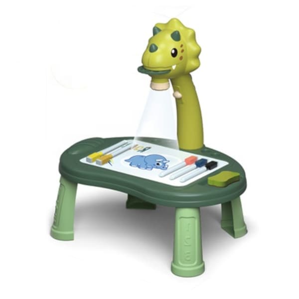 Dinosaurieteckningsprojektor, kinesiskt bord, 41