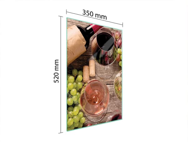 SKÄRBRÄDA I GLAS 35x52 VIN