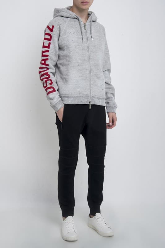 DSQUARED2 Herrluvtröja Grå - Storlek: M