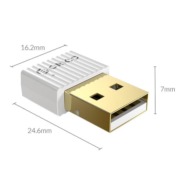 Orico BTA-508-WH-BP USB Bluetooth 5.0 Adapter Vit