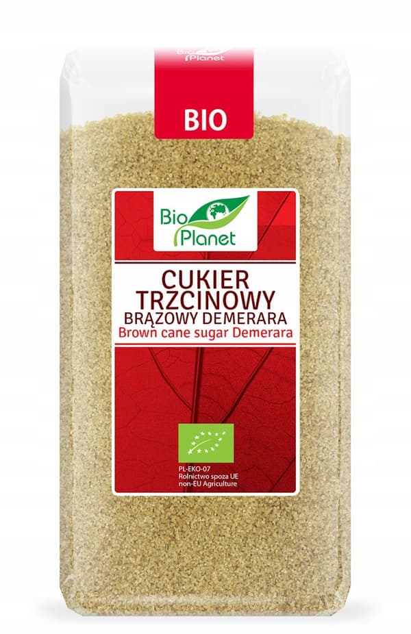 BRUNT DEMERARA RÖRSOCKER 500g EKOLOGISK PLANET