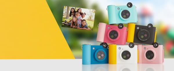Kodak SMILE+ Instant Print-kamera, 2x3'', Sort